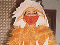Costume da carnevale da pulcino